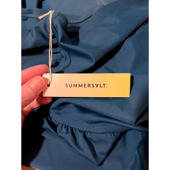 NWT Summersalt The Ruched Swim Skirt in Seaweed Women's Plus Size 2XL - Picture 12 of 12